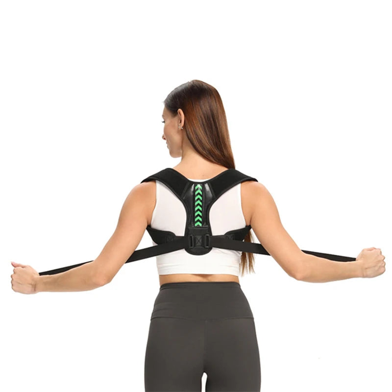 Posture Corrector Unisex Adjustable Back Clavicle Support Back Brace for Neck Back Shoulder Reshape Body